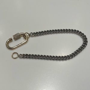 Marla Aaron 6in Sterling Silver Chain (Lock Not Included)